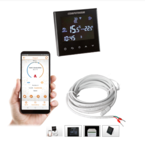 Computherm E300 programozható digitális Wi-Fi termosztát radiátoros- és padlófűtési rendszerekhez
