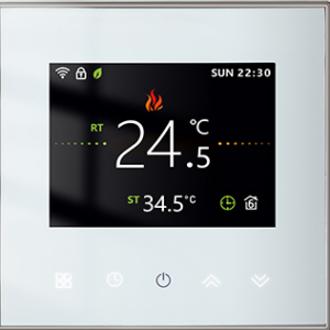 Luxus WIFI termosztát (standard méret) fehér színben B2000